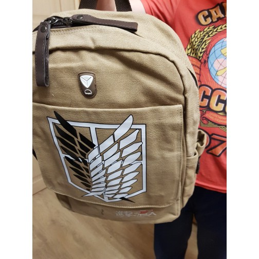 Balo họa tiết Anime Attack On Titan phong cách độc đáo