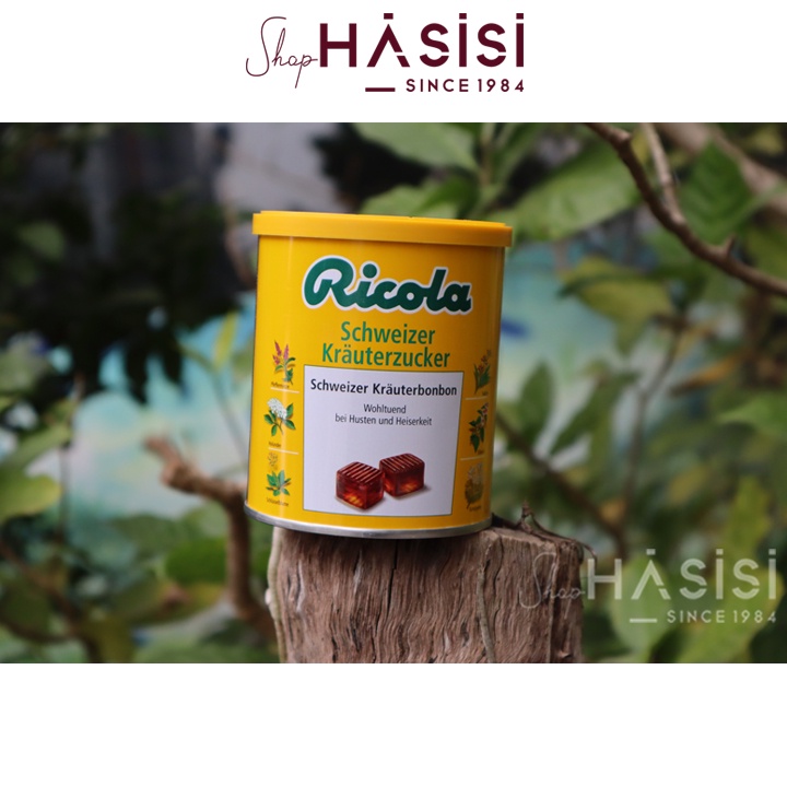 Kẹo Ngâm Thông Cổ Thụy Sĩ RICOLA - Schweizer Krauterzucker 250g