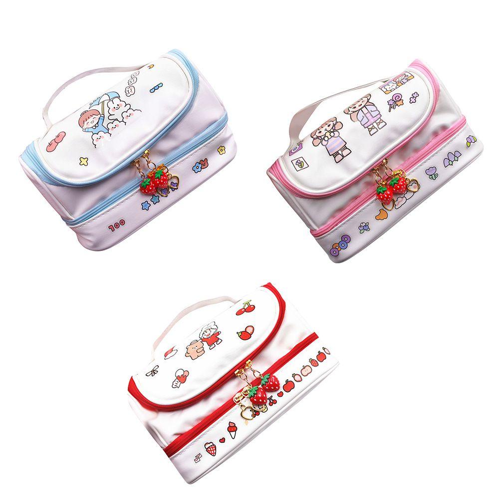 Túi Đựng Mỹ Phẩm Hai Lớp Sức Chứa Lớn Đa Năng MIHAN1