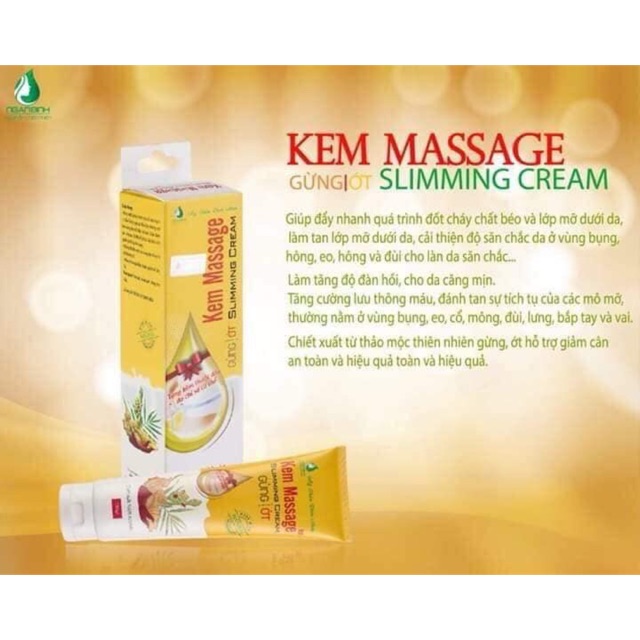 Kem massage tan mỡ
