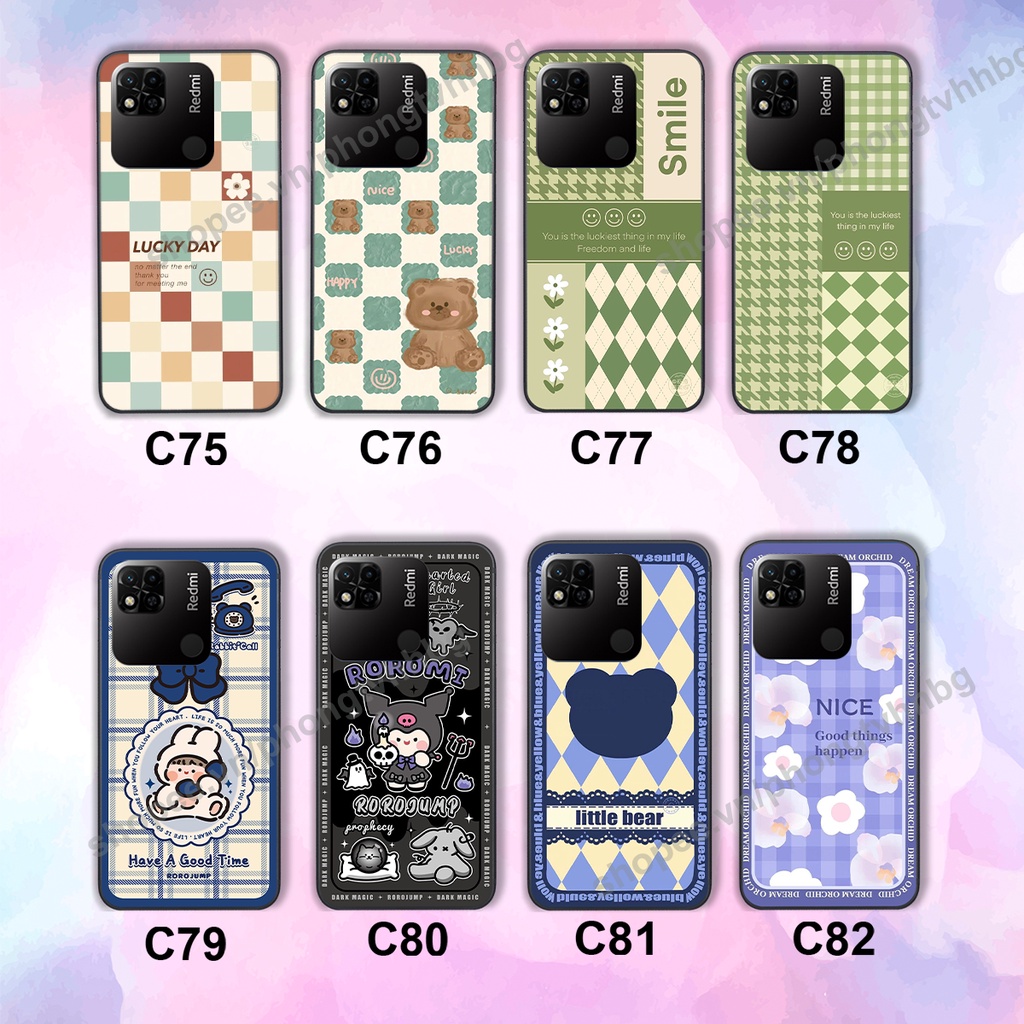 Ốp lưng XIAOMI REDMI 10A  cực đẹp trái tim mặt cười cute siêu hot