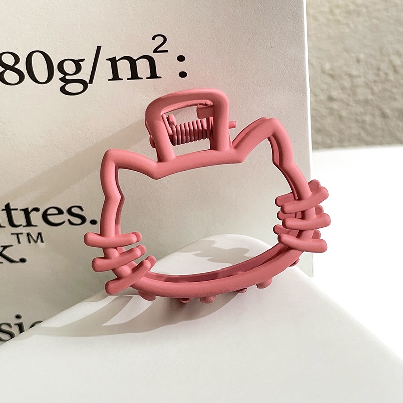 Kẹp Tóc Kim Loại Hình Gấu Hoạt Hình Dễ Thương