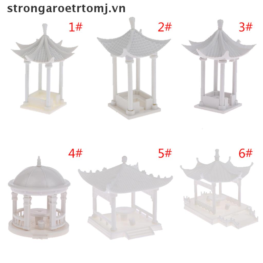 Mô Hình Ngôi Nhà Búp Bê Mini Màu Trắng Dùng Trang Trí Nhà Cửa | BigBuy360 - bigbuy360.vn