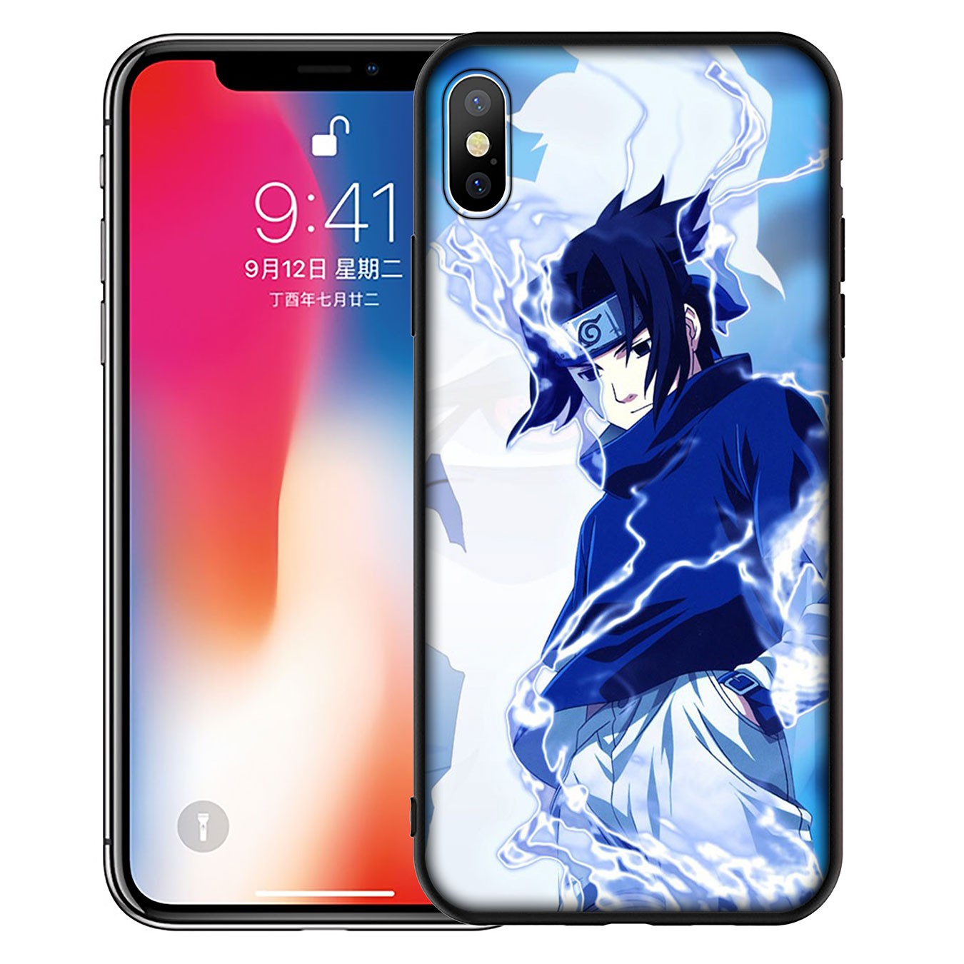 Samsung Galaxy A11 A31 A10 A20 A30 A50 A10S A20S A30S A50S A71 A51 Phone Case Soft Silicone Casing Naruto Uchiha Itachi Sasuke