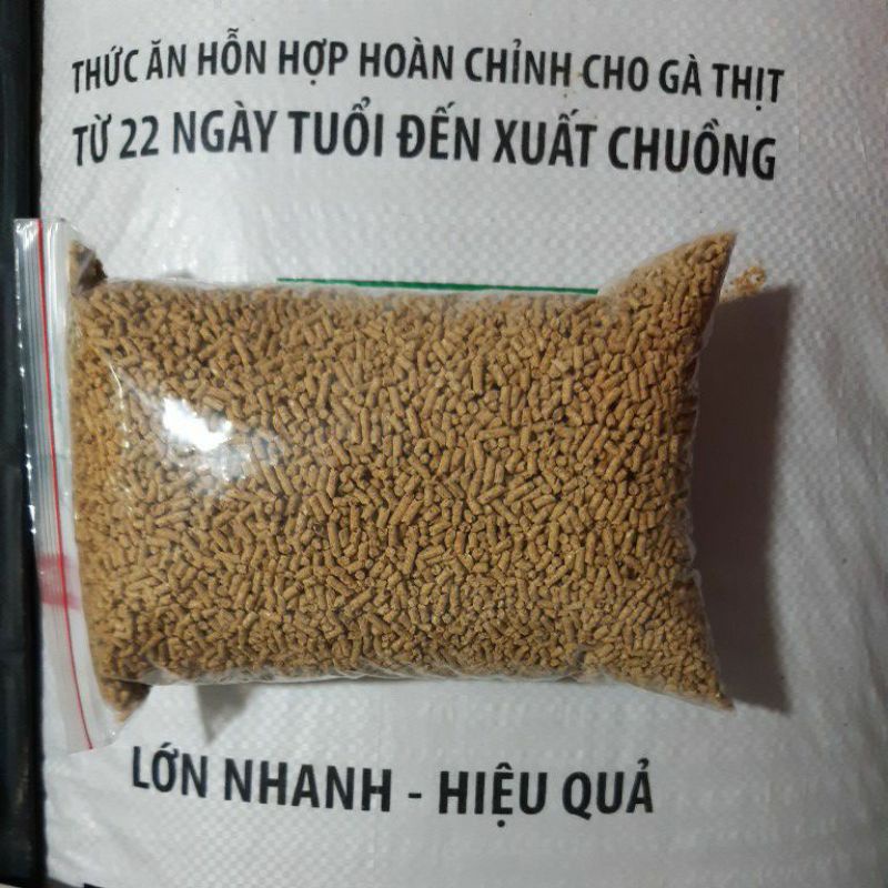 Cám viên gà 22 ngày tuổi - xuất chuồng 1kg