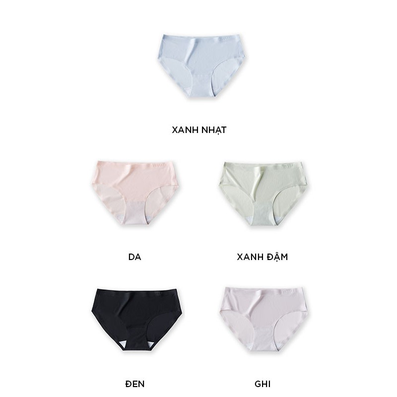 Quần lót nữ siêu mỏng thun lạnh không viền cao cấp QL11 | BigBuy360 - bigbuy360.vn