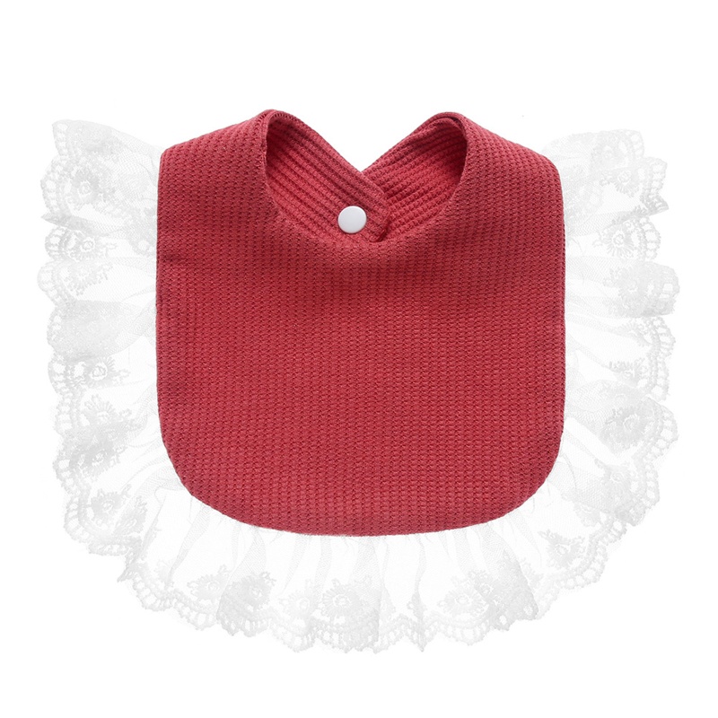 Yếm Ăn Vải Cotton Mềm Thấm Hút Tốt 11 Màu Xinh Xắn Cho Bé