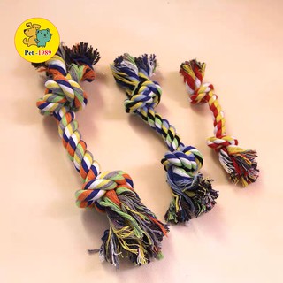 Đồ chơi Chó mèo - dây thừng tết 2 đầu cho thú cưng Pet1989
