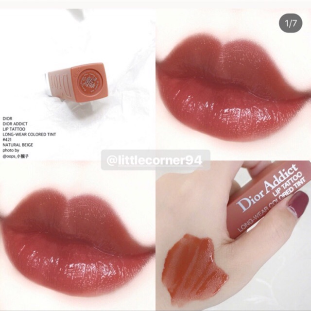 dior long wear colored tint 421