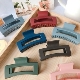 Kẹp tóc kiểu dáng hình vuông thiết kế đơn giản phong cách Hàn Quốc thời trang dành cho nữ 