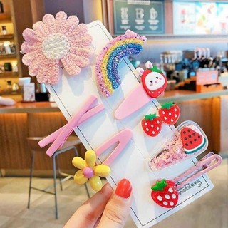 SET CẶP TÓC NHIỀU HÌNH DỄ THƯƠNG CHO BÉ GÁI