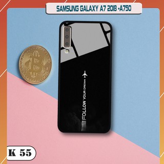 Ốp lưng kính 3D cho Samsung Galaxy A7 (2018) - A750
