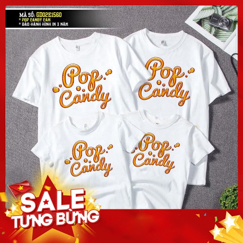 Xưởng May Chuyên Sỉ ✨ ✨ Áo thun phông nam nữ trẻ em ✓POP CANDY - Áo gia đình, áo nhóm cao cấp