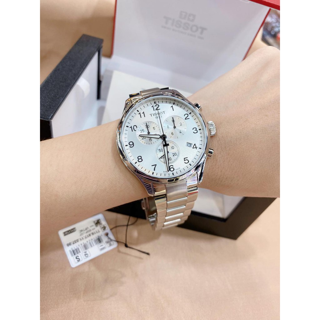 Đồng Hồ Nam Tissot Chrono XL Classic Silver T116.617.11.037.00