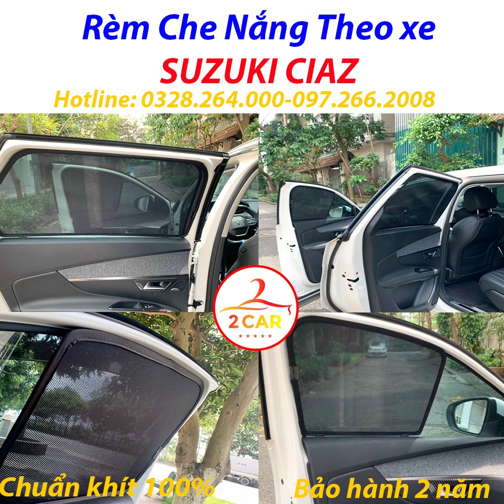 Rèm Che Nắng Xe Suzuki Ciaz, Rèm Chắn Nắng Xe Suzuki Ciaz Hàng Loại 1 MR.ÔTÔ - Bảo Hành 2 Năm