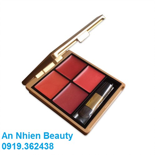 Bảng son 4 màu Whoo Make up Gongjinhyang Mi Luxury Lip Rouge 4 Color Pallette Minisize