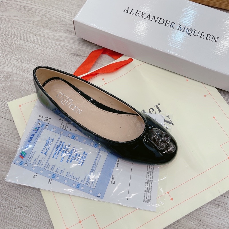 Giày bệt mcq da bóng fullbox