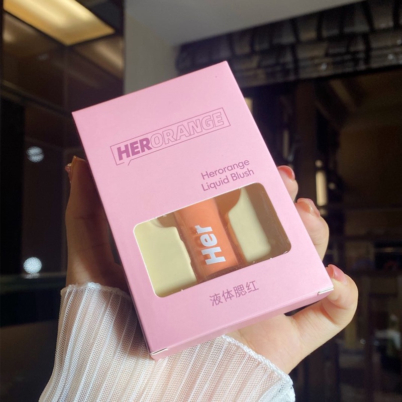 Phấn Má Hồng Dạng Lỏng Màu Trong Suốt Chống Nước Tiện Dụng
