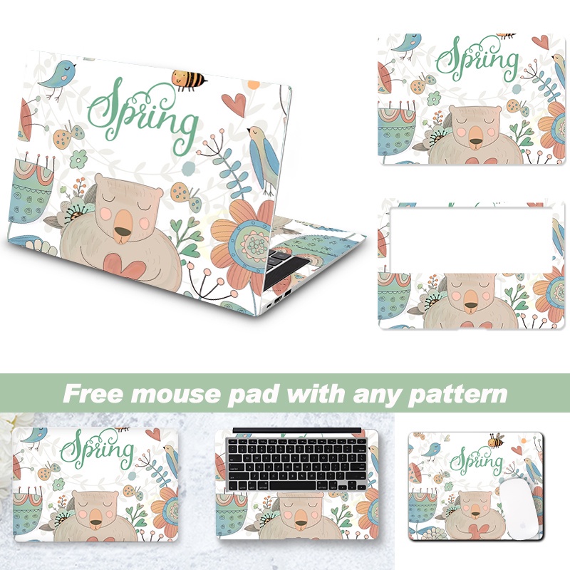 Miếng Dán Skin Laptop - Decal Dán cho Dell, Hp, Asus, Lenovo, Acer, MSI, Surface,Vaio, Macbook 15 6 inch MD 301 LUXSKEEN