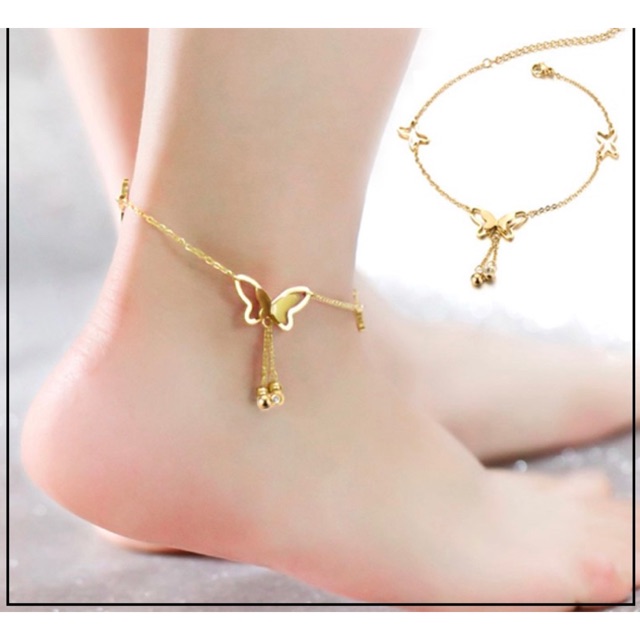 Lắc chân titan nữ LCZ123