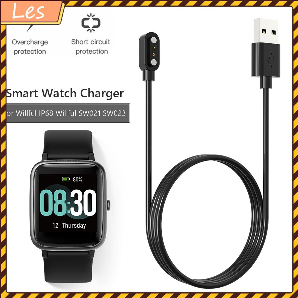 Dây cáp sạc USB cho đồng hồ thông minh ID205U/Willful IP68 SW023/Uwatch 3