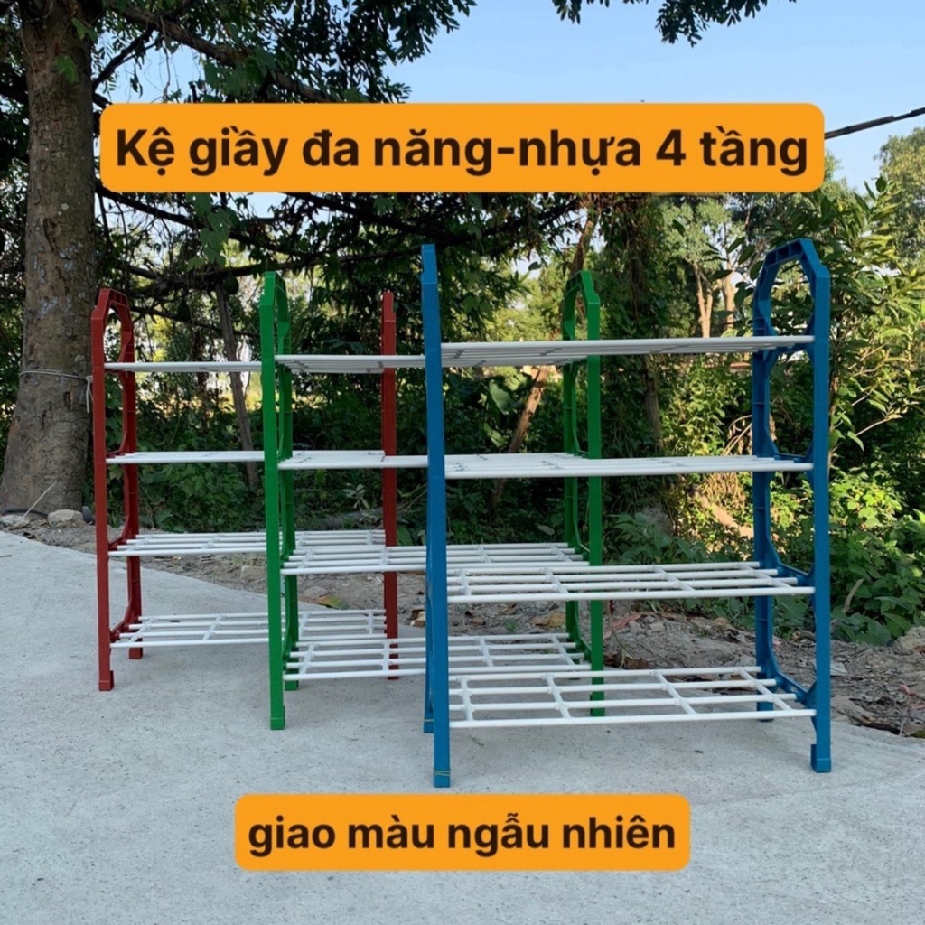 Kệ để giày, dép  bằng nhựa tiện dụng