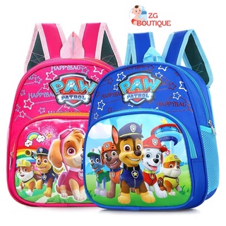 Ba lô đi học mẫu giáo mầm non, balo đội chó cứu hộ Paw Patrol cho bé trai