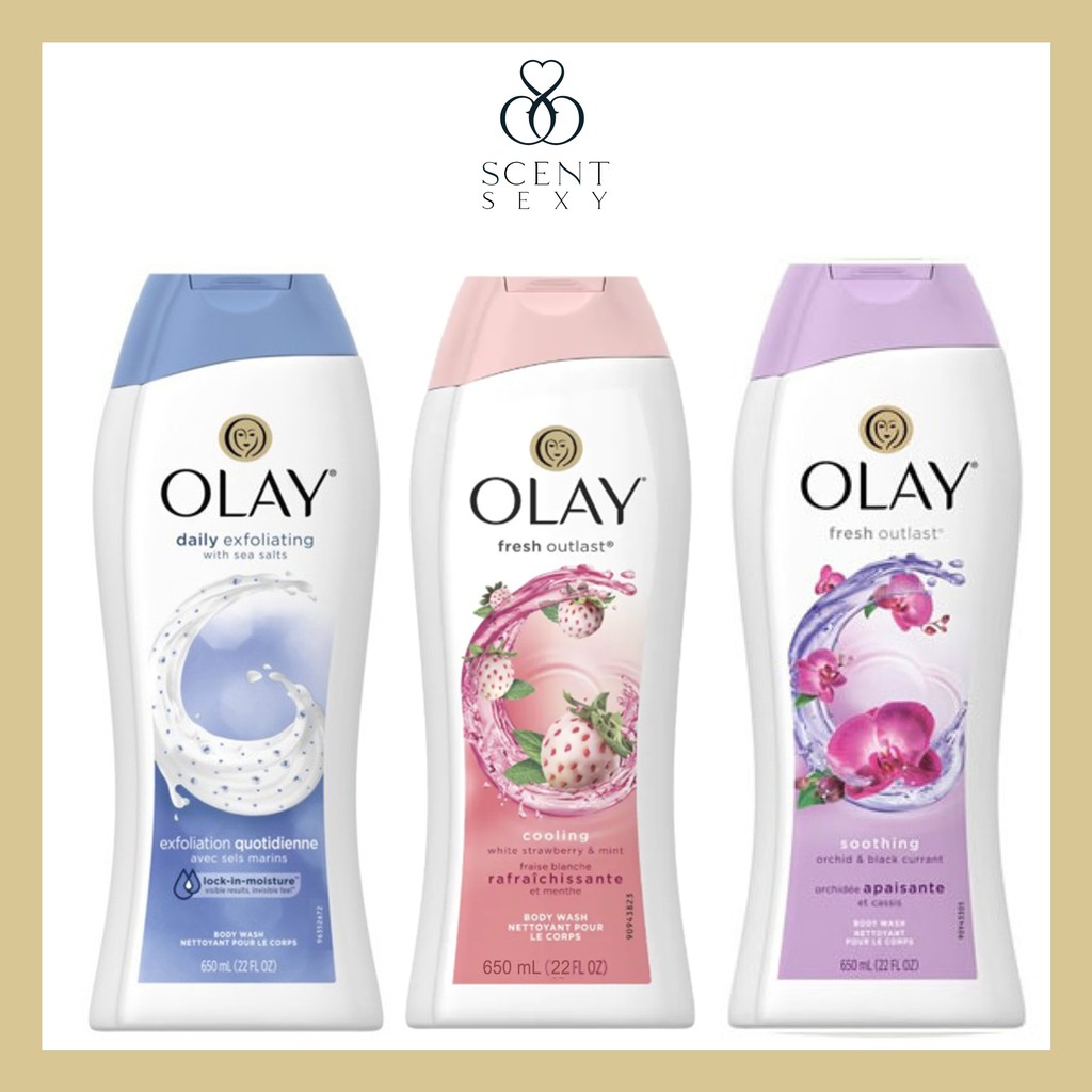 [ PHÂN LOẠI ] Sữa tắm Olay - 3 HƯƠNG ( 650mL )