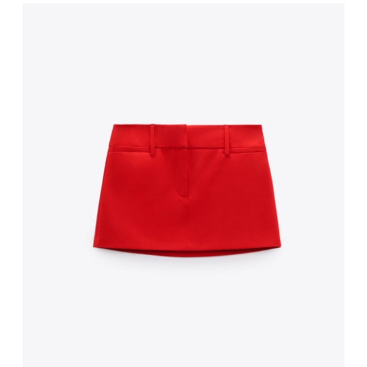 ZARA  Set Áo Khoác Blazers Dáng Ôm Phối Túi + Chân Váy Ngắn Thời Trang Mùa Thu 2022 Zara8459707 8457707
