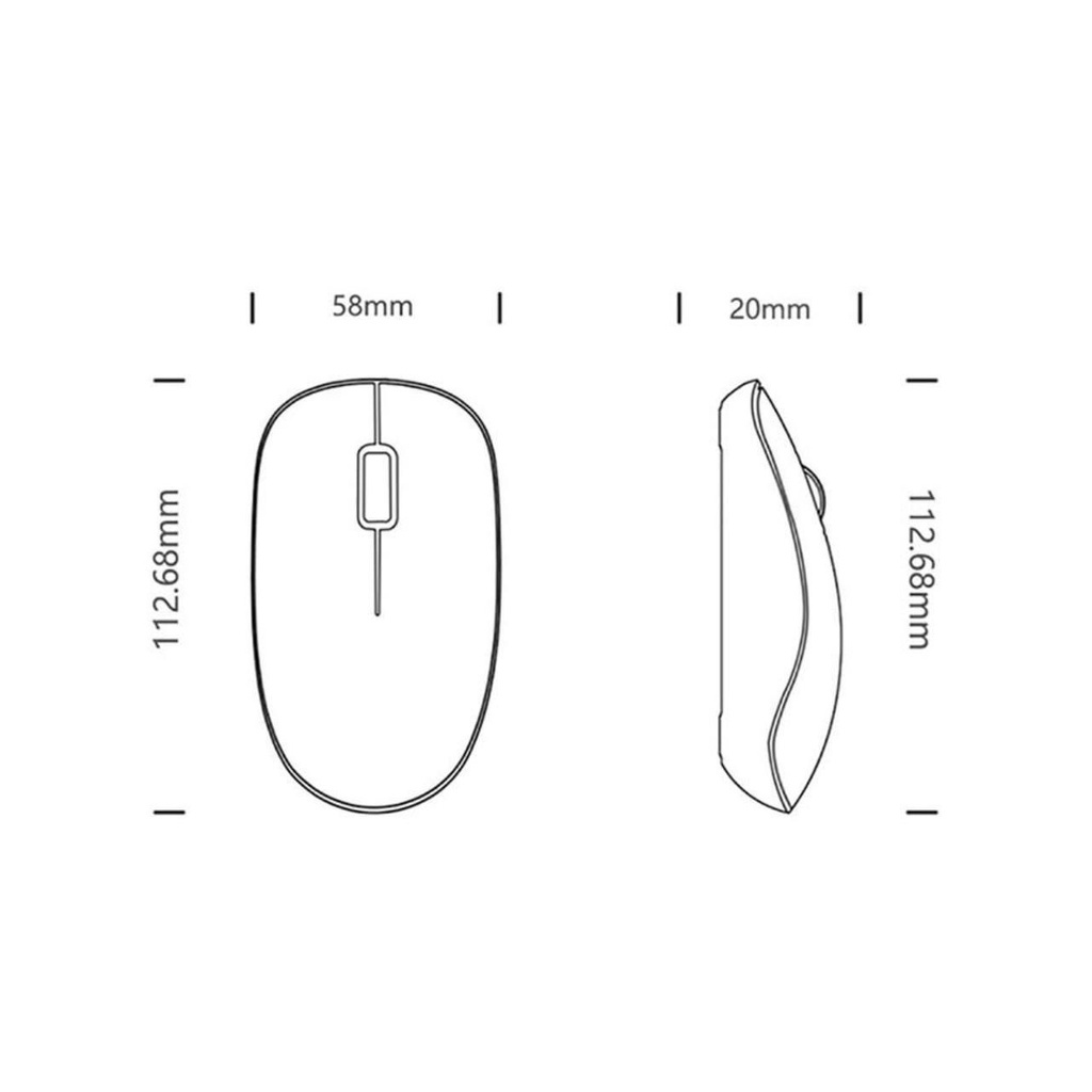 Chuột Không Dây Kết Nối Bluetooth Wiwu Wimice Dual WM101 intro product Thông tin về sản phẩm camera Hình ảnh thực tế sản
