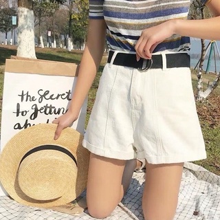 Uần short kaki nữ cạp cao ống rộng, quần sooc đùi nữ lưng cao ống rộng ulzzang phong cách Hàn Quốc