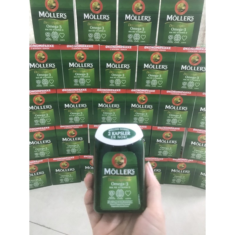 Dầu cá Moller dạng viên nội địa Nauy | BigBuy360 - bigbuy360.vn