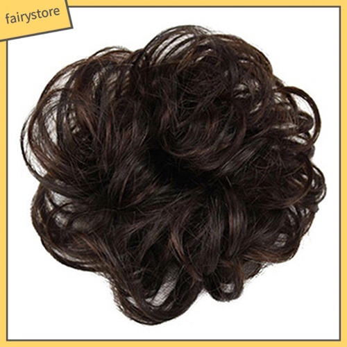Búi Tóc Giả Xoăn Gợn Sóng Thời Trang Cho Nữ