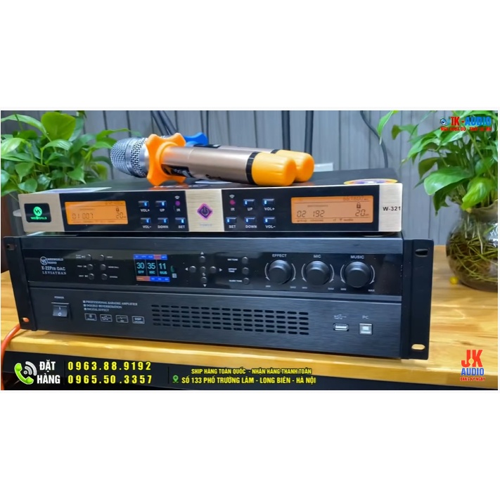 Đẩy liền vang Weeworld X22 Pro DAC