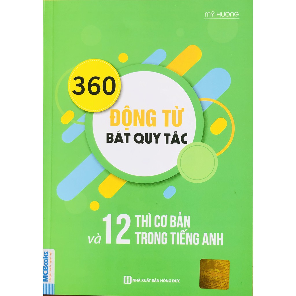 Sách - 360 động từ bất quy tắc và 12 thì tiếng Anh cơ bản (khổ to)