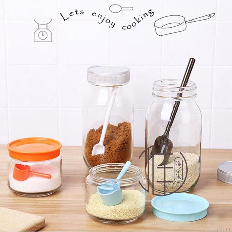 Set 2 Muỗng Đong Bột / Cà Phê / Đường / Bột / Sữa Tiện Dụng Cho Nhà Bếp
