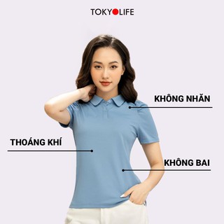 Áo Polo Nữ TOKYOLIFE vai bồng I9POL505I