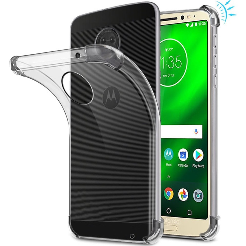 Ốp Lưng Trong Suốt Cho Motorola Moto E6 C G5 G5S G6 G4 E5 E4 Plus Z2 Force Z3 Play