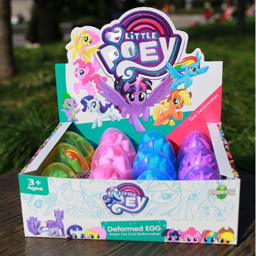 Mô hình trứng khủng long biến hình/Pony biến hình