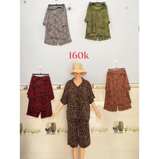 Đồ bộ quần lỡ tay cánh dơi