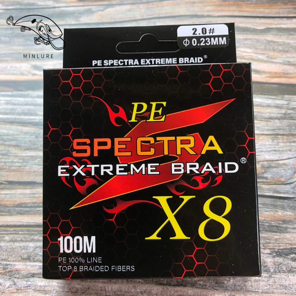 Dây PE câu lure siêu cường X8 dây dù siêu cường câu lure cá lóc dây pe x8 giá rẻ dây pe câu lure suối Minlure