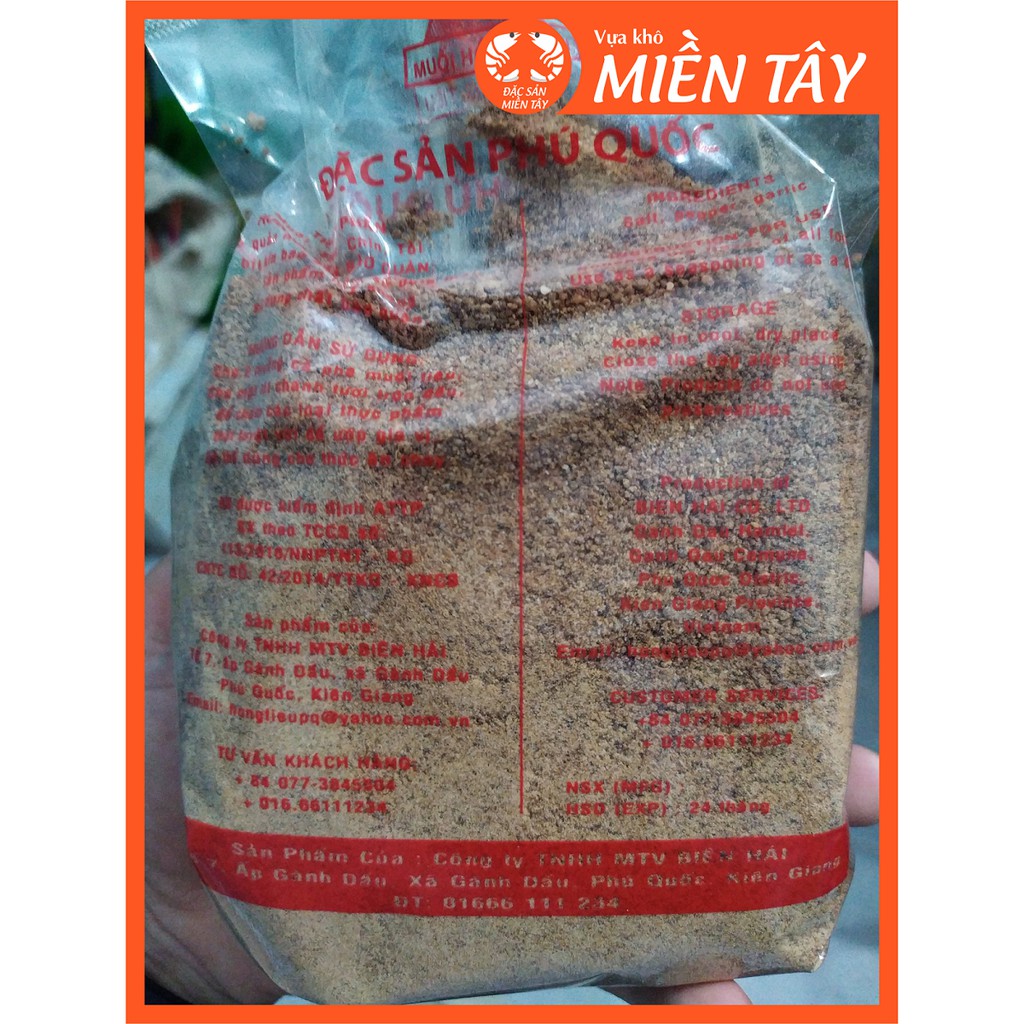 Muối Hồng Tiêu Phú Quốc – 500gr