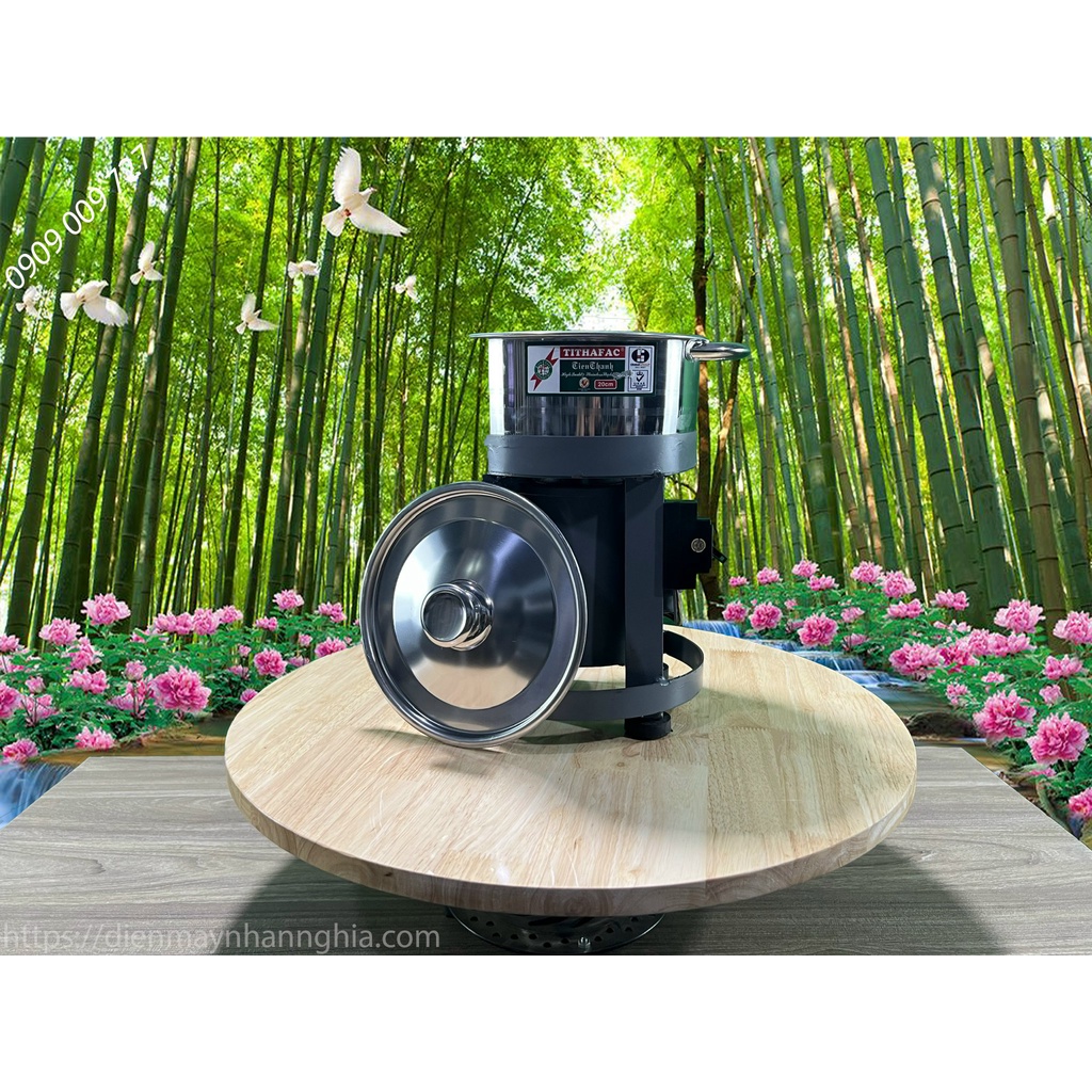 Máy đánh tơi thịt làm chà bông 20cm