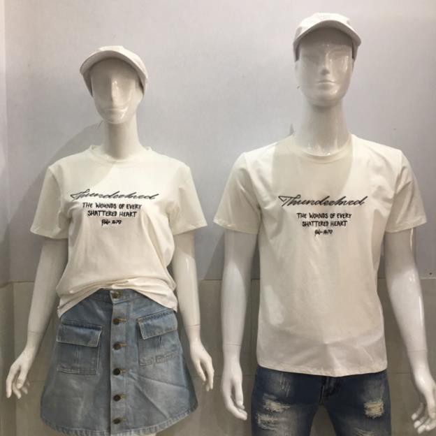 Áo phông đôi Áo thun đôi đẹp Áo đôi nam nữ chất thun cotton 100% . '