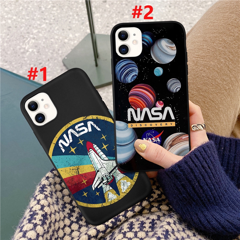 Ốp điện thoại bằng nhựa mềm mặt nhám họa tiết không gian vũ trụ NASA iPhone 11 11Pro 11ProMax 6 6s 7 8 X XS XR XSMAX