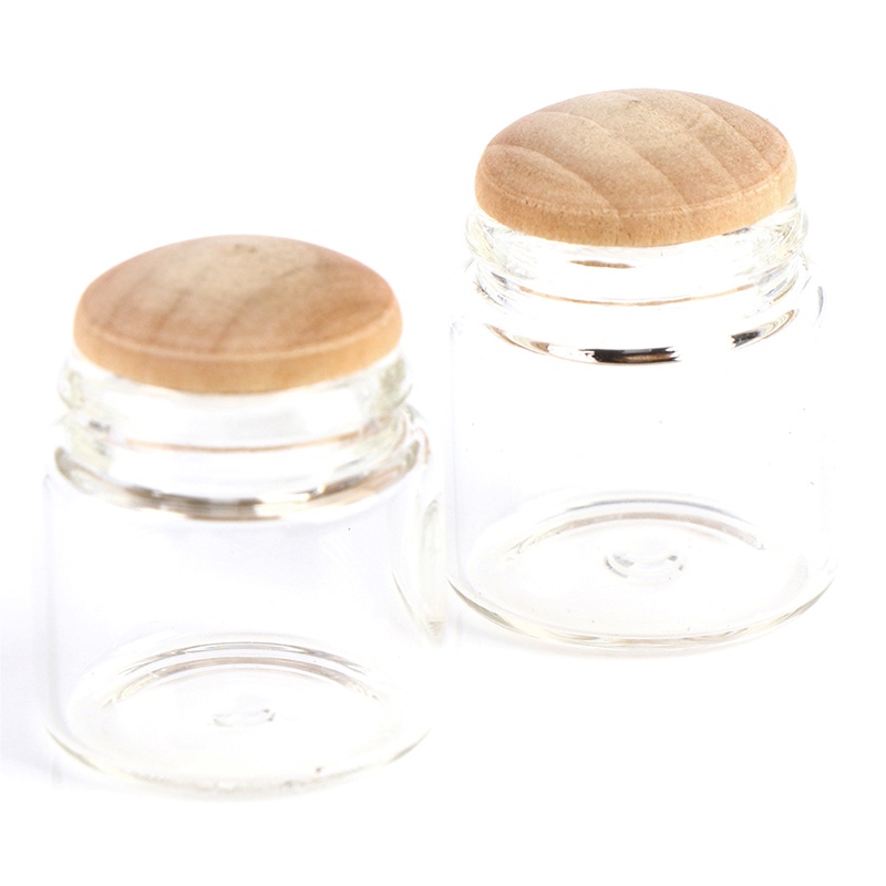 Set 4 lọ đựng đồ trang trí mini trang trí nhà búp bê