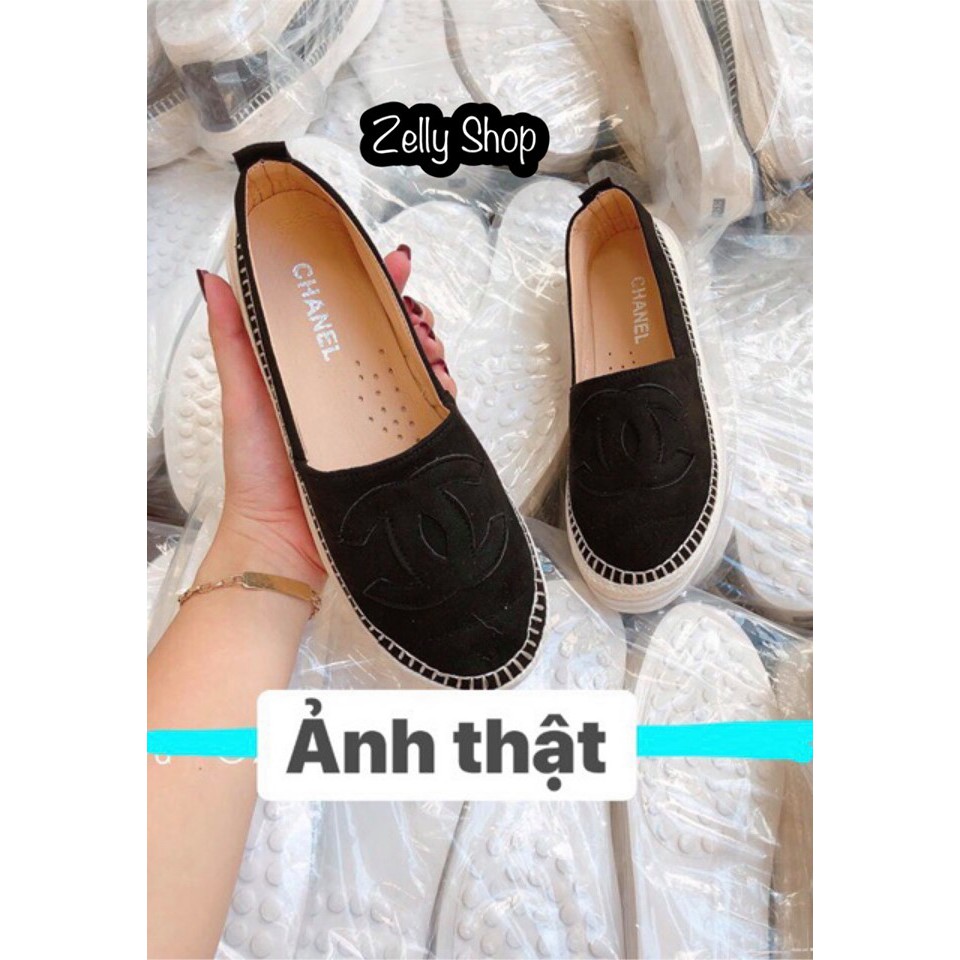 Giày slipon da lộn hot trend (kèm 2 ảnh thật cuối) | BigBuy360 - bigbuy360.vn