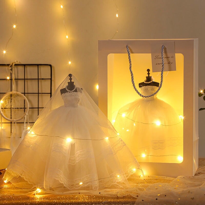 Túi quà váy cưới mini siêu xinh - Kèm ảnh thật - Hàng sẵn