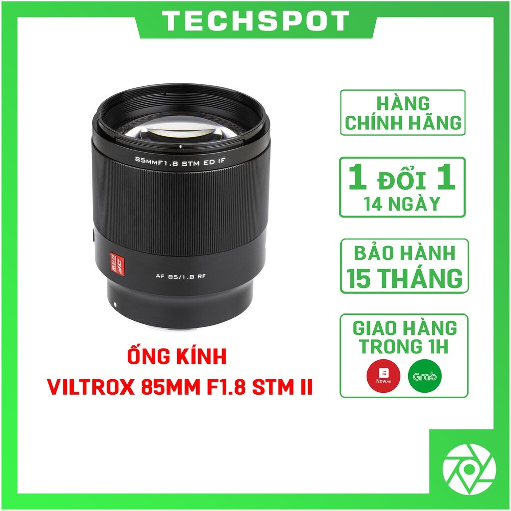 [Mã 55ELSALE2 giảm 5% đơn 3TR] Ống kính Viltrox PFU RBMH 85mm F1.8 STM cho Canon RF