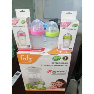 Bình sữa Silicon Fatz Baby 150ml